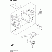 Схема вузла: Фара для Suzuki DR-Z400 DR-Z400S