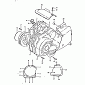 Схема вузла: Кришки картера для Suzuki GSX750