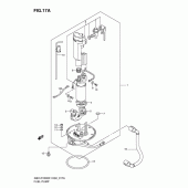 Схема вузла: Паливний насос (Gsx-R1000K2) для Suzuki GSX-R1000