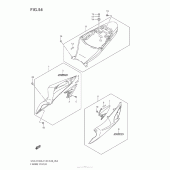 Схема узла: Боковые панели для Suzuki GSX-R750