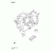 Схема вузла: Рама для Suzuki VLR1800 Intruder C1800R/Boulevard C109R