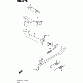 Схема узла: Stand (Vl1500Tl7 E03) для Suzuki VL1500 Boulevard C90T B.O.S.S