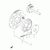 Схема узла: Привод стартера для Suzuki GS500