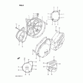 Схема узла: Крышки картера для Suzuki GSX-R750