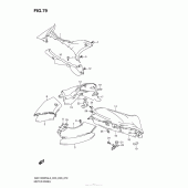 Схема узла: Приборная панель для Suzuki GSX1300 Hayabusa