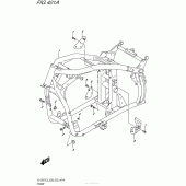 Схема узла: Рама для Suzuki VL1500 Boulevard C90T