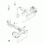 Схема узла: Поворотники для Suzuki DR125