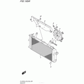 Схема вузла: Радіатор для Suzuki DL1000 V-Strom