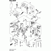 Схема вузла: Wiring Harness (Vl800Bl5 E28) для Suzuki VL800 Boulevard C50 BOSS