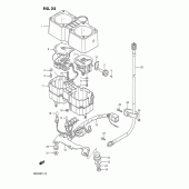 Схема вузла: Спідометр для Suzuki DR650 DR650R