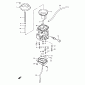 Схема вузла: Карбюратор для Suzuki DF200