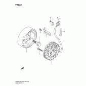 Схема вузла: Генератор для Suzuki GS500