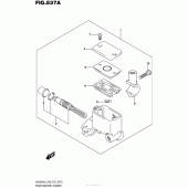 Схема узла: Передний тормозной цилиндр для Suzuki UH200 Burgman
