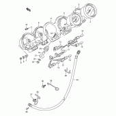Схема вузла: Спідометр & Тахометр для Suzuki VX800 VX800
