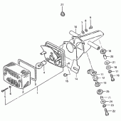 Схема вузла: Задній ліхтар (Стоп-сигнал) (E16) для Suzuki TS125
