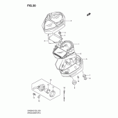 Схема вузла: Спідометр (Sv650sk3/sk4/suk3/suk4) для Suzuki SV650