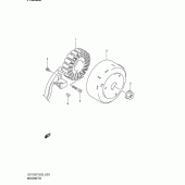 Схема узла: Статор & Ротор для Suzuki UC125 Epicuro