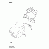 Схема узла: Накладка фары для Suzuki VZ800 Intruder M800/ Boulevard M50