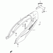 Схема вузла: Бічні панелі (Model k5) для Suzuki GSX600 Katana