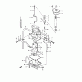 Схема узла: Карбюратор для Suzuki TS200