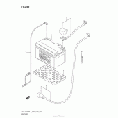 Схема вузла: Акумулятори (Gsx-R1000Zl3 E03) для Suzuki GSX-R1000