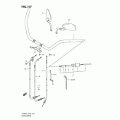 Схема узла: Руль & Тросики (Vl800uel1 e19) для Suzuki VL800 Intruder C800/ Boulevard C50