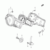 Схема вузла: Спідометр для Suzuki GSX-R750