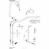 Схема вузла: Кермо & Тросики для Suzuki VL1500 Boulevard C90 BOSS