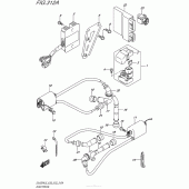 Схема узла: Электрооборудование (Dl650Al5 E28) для Suzuki DL650 V-Strom
