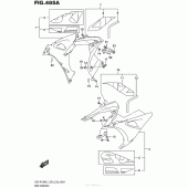 Схема вузла: Side Cowling (Ysf) для Suzuki GSX-R1000