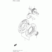 Схема узла: Привод стартера для Suzuki DR650 DR650SE