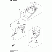 Схема узла: Боковые панели (Arb) для Suzuki GSX-R600