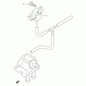 Схема вузла: MAP сенсор для Suzuki VL1500 Intruder LC