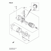 Схема узла: Стартер электрический для Suzuki DR-Z400 DR-Z400SM