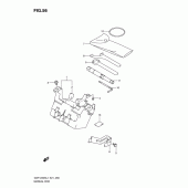 Схема вузла: Бардачок & Інструмент для Suzuki GSF1250 Bandit S