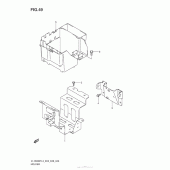 Схема узла: Держатель инструмента для Suzuki VL1500 Boulevard C90T B.O.S.S