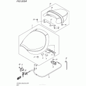 Схема вузла: Сидіння для Suzuki VZ1500 Boulevard M90