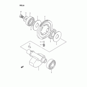 Схема вузла: Балансувальний вал для Suzuki LS650 Savage