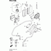 Схема вузла: Електроустаткування (Vzr1800Bzl7 E33) для Suzuki VZR1800 Boulevard M109R BOSS