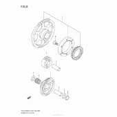 Схема узла: Привод стартера для Suzuki GSX-R600