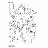 Схема узла: Электропроводка (Vl800cl1 e33) для Suzuki VL800 Boulevard C50T