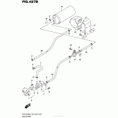 Схема вузла: Система вентиляції бензобака (Gsx1300Ral5 E33) для Suzuki GSX1300 Hayabusa