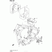 Схема вузла: Рама (Vl800L3 E03) для Suzuki VL800 Boulevard C50T
