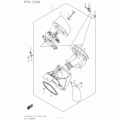 Схема узла: Воздушный фильтр для Suzuki RM-Z450