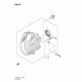 Схема узла: Фара (Gsf650l1 e21) для Suzuki GSF650 Bandit S