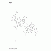 Схема узла: Балансировочный вал для Suzuki GSX-R750