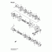 Схема узла: Трансмиссия для Suzuki GSX-R1000