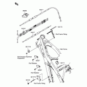 Схема узла: Тросики для Suzuki RM-Z250