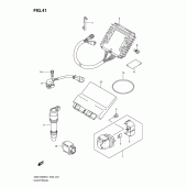 Схема узла: Электрооборудование (Gsx1300rl1 e24) для Suzuki GSX1300 Hayabusa