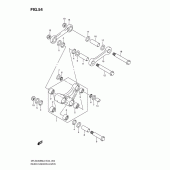 Схема вузла: Важіль прогресії для Suzuki DR-Z400 DR-Z400SM